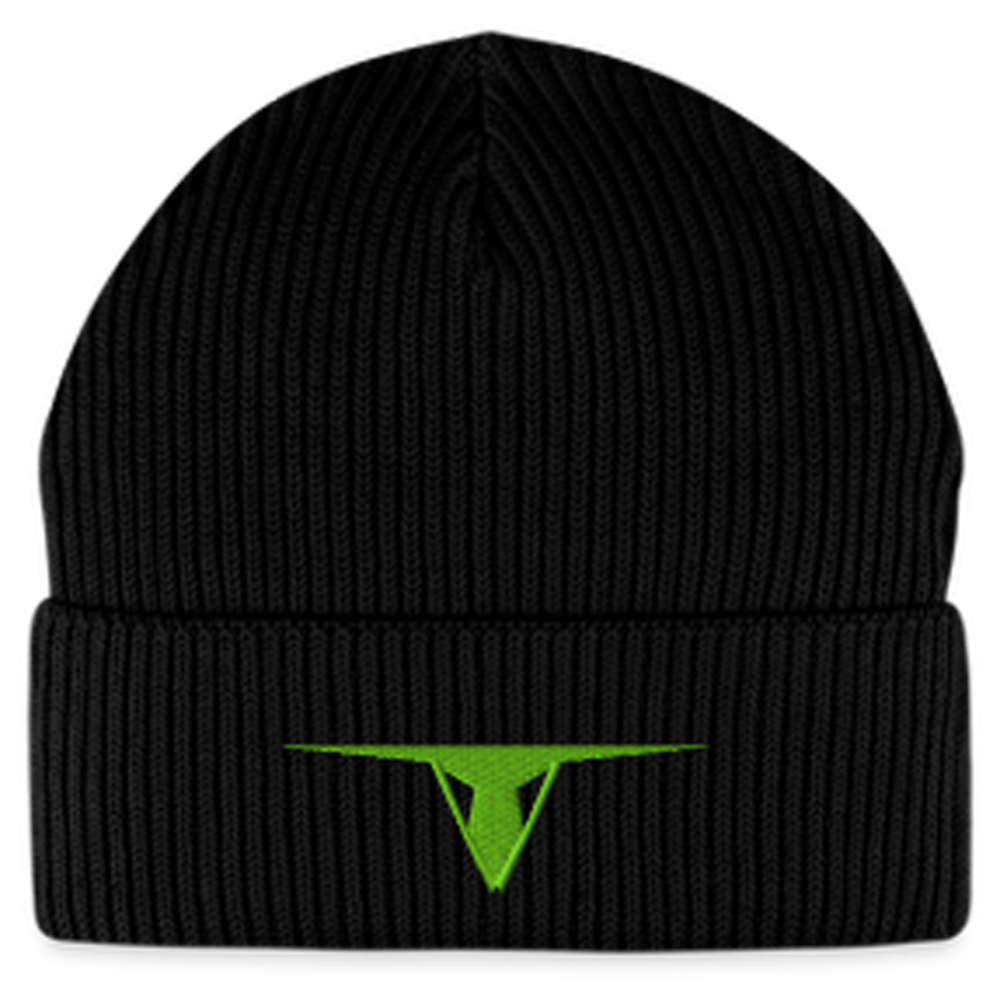 TOXICATOR Stick - Organic Beanie - Schwarz
