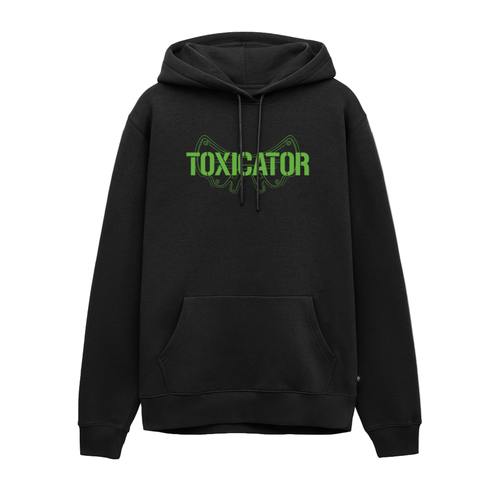 TOXICATOR Mask - Unisex Organic Hoodie - Schwarz