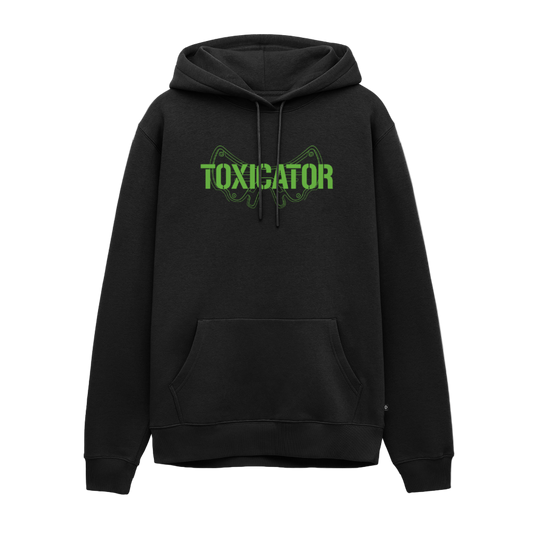TOXICATOR Mask - Unisex Organic Hoodie - Schwarz