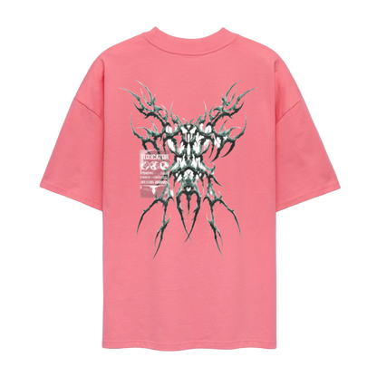 Toxic Creature - Unisex Oversize Organic T-Shirt - Pink 