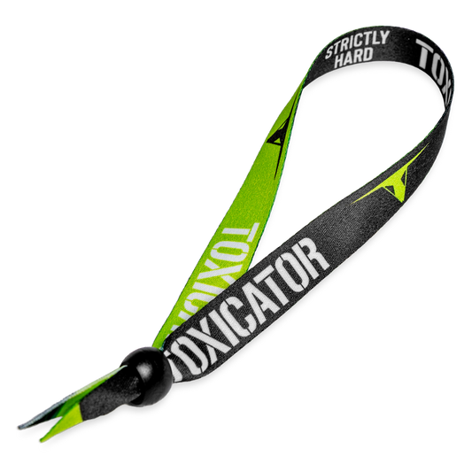 TOXICATOR Festivalbändchen 2025 - Schwarz/Grün