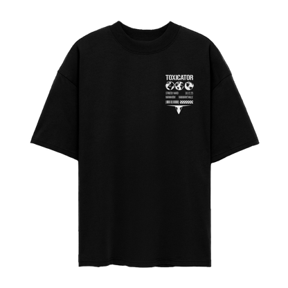Toxic Creature - Unisex Oversize Organic T-Shirt - Schwarz