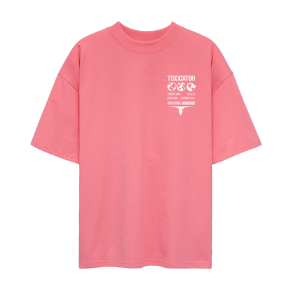 Toxic Creature - Unisex Oversize Organic T-Shirt - Pink 