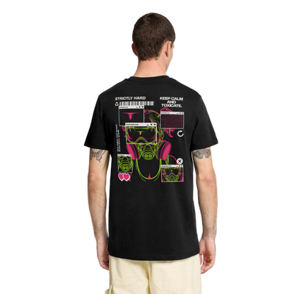 Toxic Raver - Organic Unisex T-Shirt - Schwarz