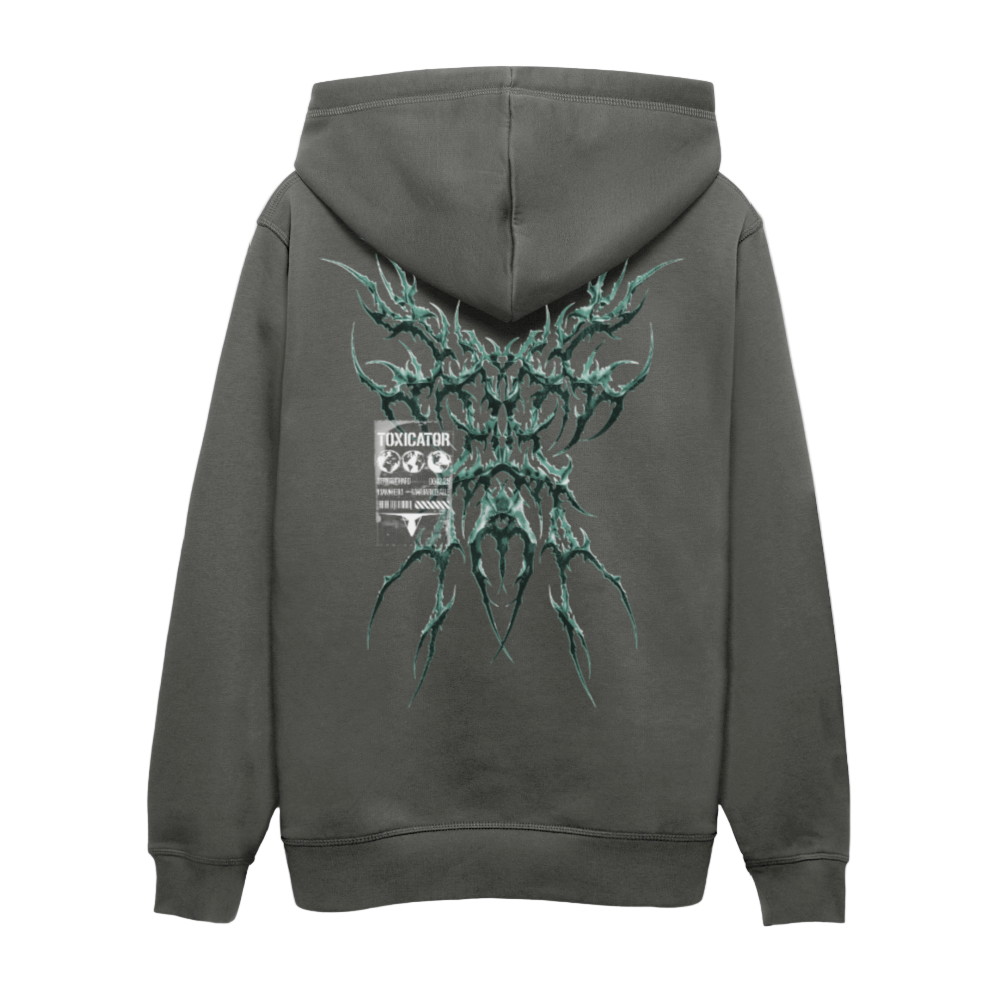 Toxic Creature - Unisex Organic Hoodie - Anthrazit