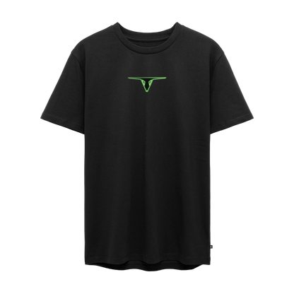 Moth Logo - Unisex Premium T-Shirt - Schwarz