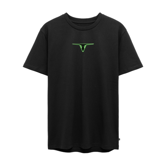 Moth Logo - Unisex Premium T-Shirt - Schwarz