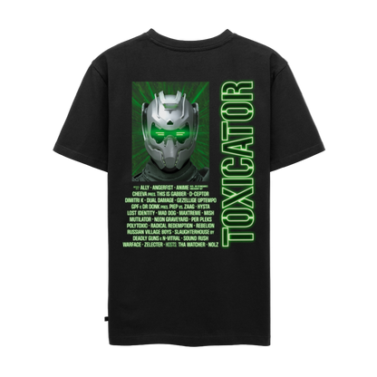 TOXICATOR 2025 Line-up - Unisex Premium T-Shirt - Schwarz