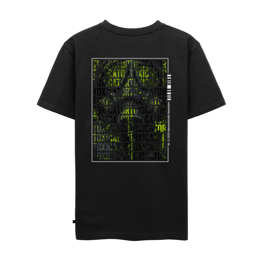 Optical Toxic Illusion - Unisex Premium T-Shirt - Schwarz