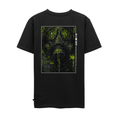 Optical Toxic Illusion - Unisex Premium T-Shirt - Schwarz