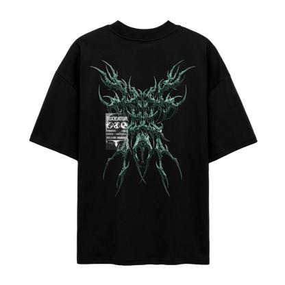 Toxic Creature - Unisex Oversize Organic T-Shirt - Schwarz