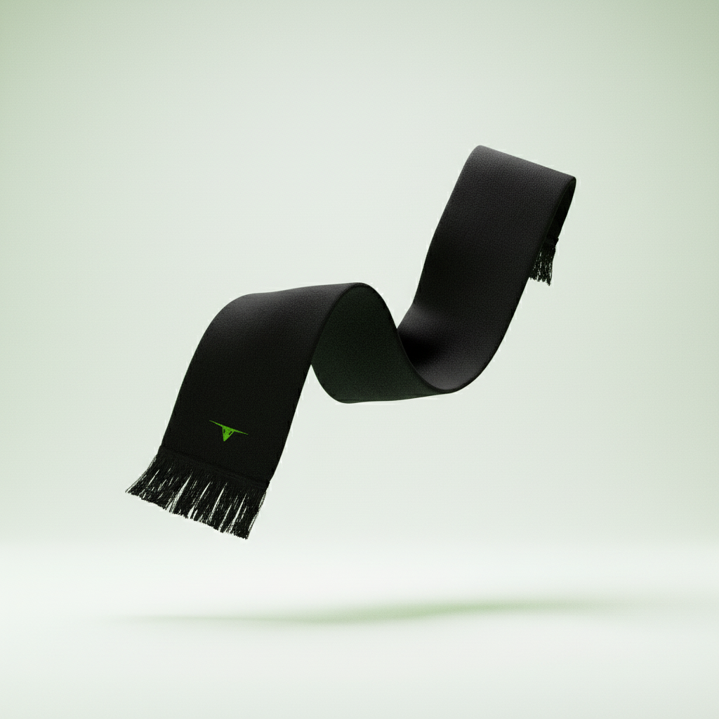 Strickschal TOXICATOR 3D - leichtes Grün
