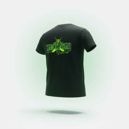 Toxic Moth Unisex Premium T-Shirt 3D - Rückseite clean