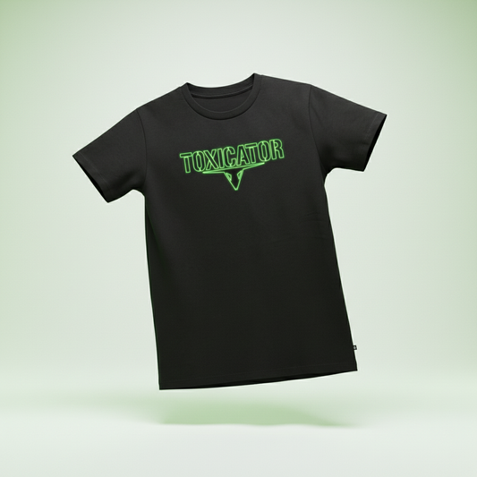 TOXICATOR 2025 Line Up Premium T-Shirt 3D - Vorderseite korrigiert