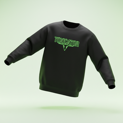TOXICATOR 2025 Line Up Sweatshirt 3D - Vorderseite korrigiert